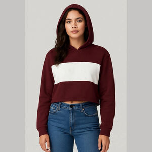 Wild Honey Cropped Santa Monica Hoodie (Sm)